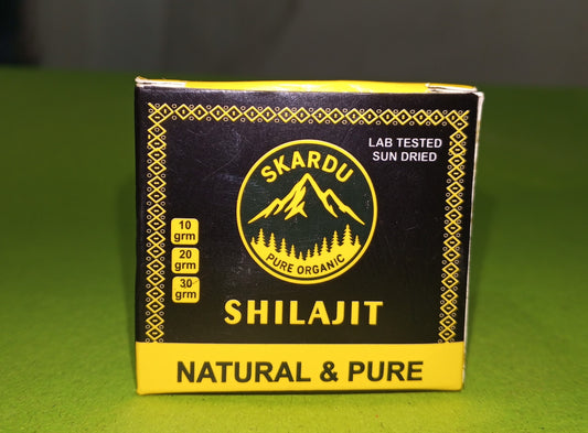 Skardu Pure Organic Shilajit 30g – 100% Natural & Pure, Lab Tested